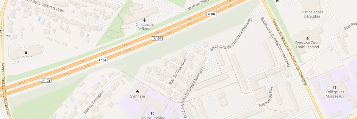 Plan du 3 Rue du Tonnelier à Villepinte