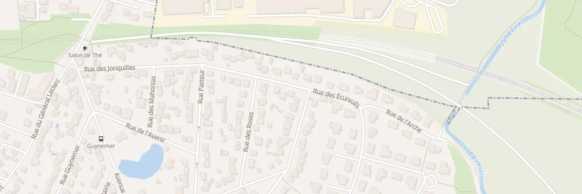 Plan du 32 Rue des Jonquilles à Villecresnes