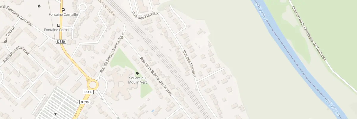 Plan du 9 Rue des Pierreux à Quincy-sous-Sénart