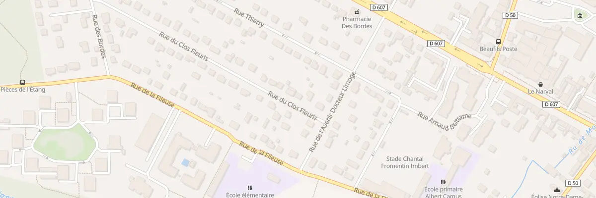 Plan du 4 Rue du Clos Fleuri à Saint-Fargeau-Ponthierry