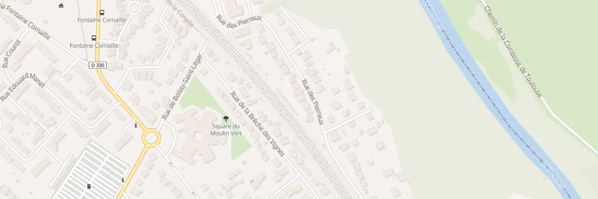 Plan du 7 Rue des Pierreux à Quincy-sous-Sénart
