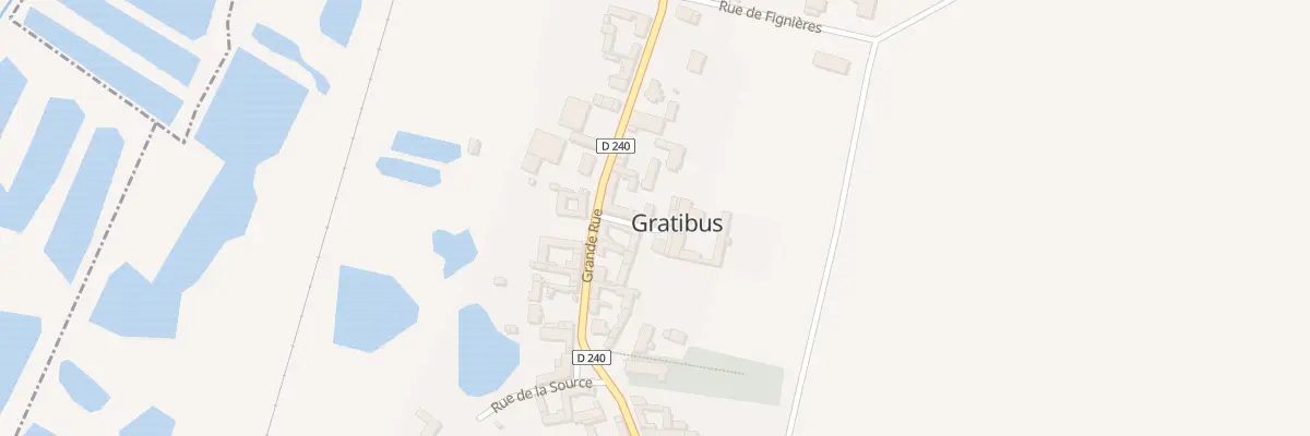 Plan du 28B Gr Grande Rue à Gratibus