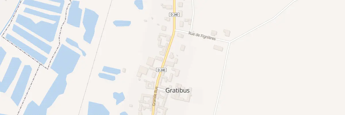 Plan du 22 Gr Grande Rue à Gratibus