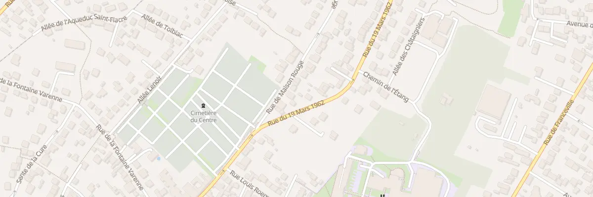 Plan du 8 Rue de Maison Rouge à Gagny