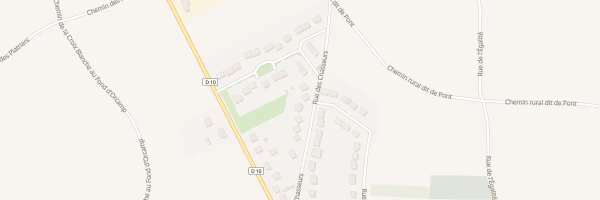 Plan du 249 Rue des Chasseurs à Sacy-le-Grand
