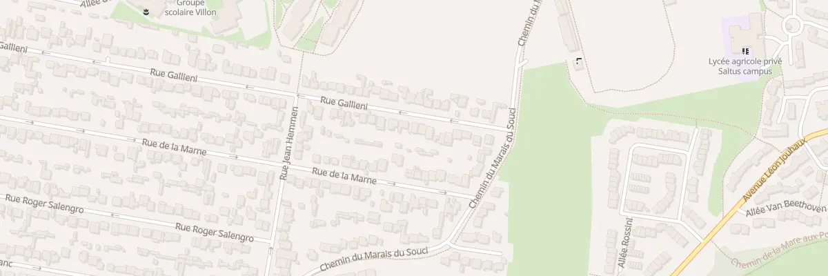 Plan du 90 Rue Galliéni à Sevran
