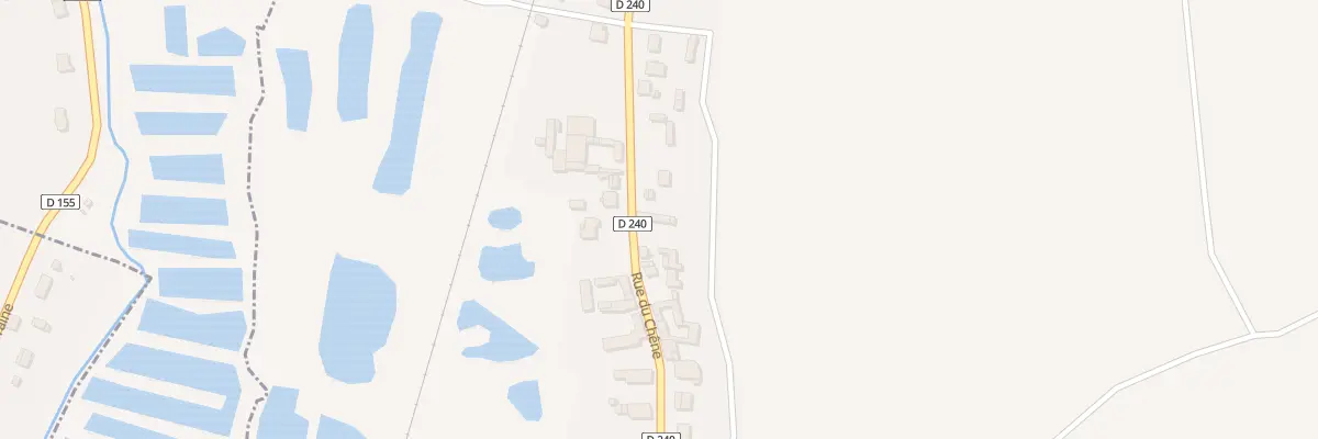 Plan du 6 Rue du Chêne à Gratibus