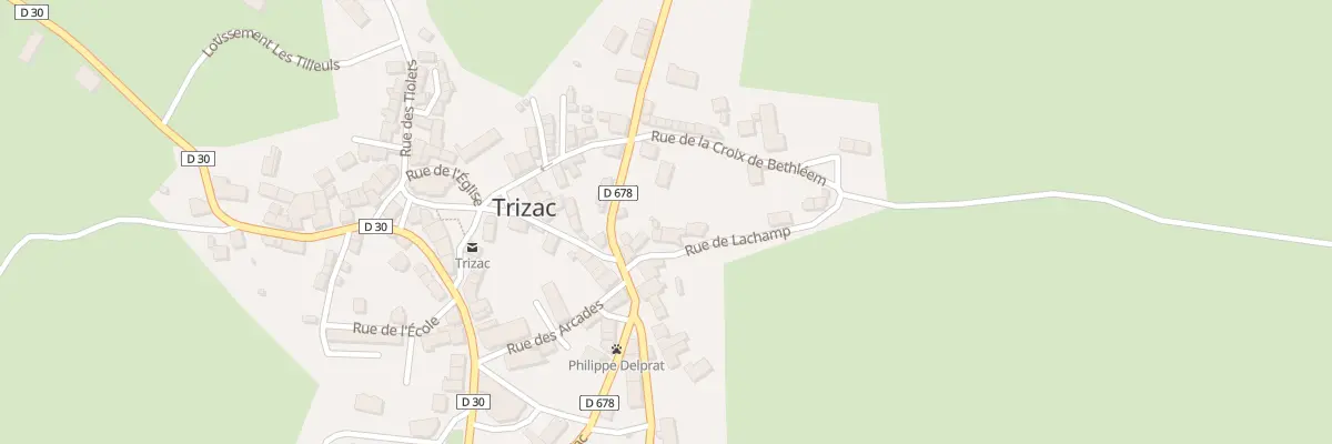 Plan du 3 Rue de Lachamp à Trizac