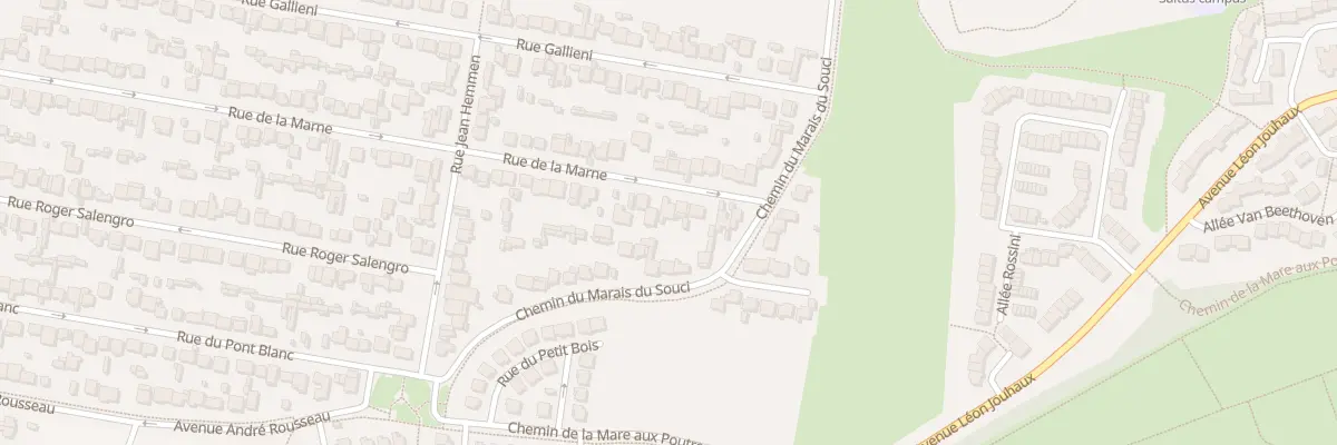 Plan du 88 Rue de la Marne à Sevran