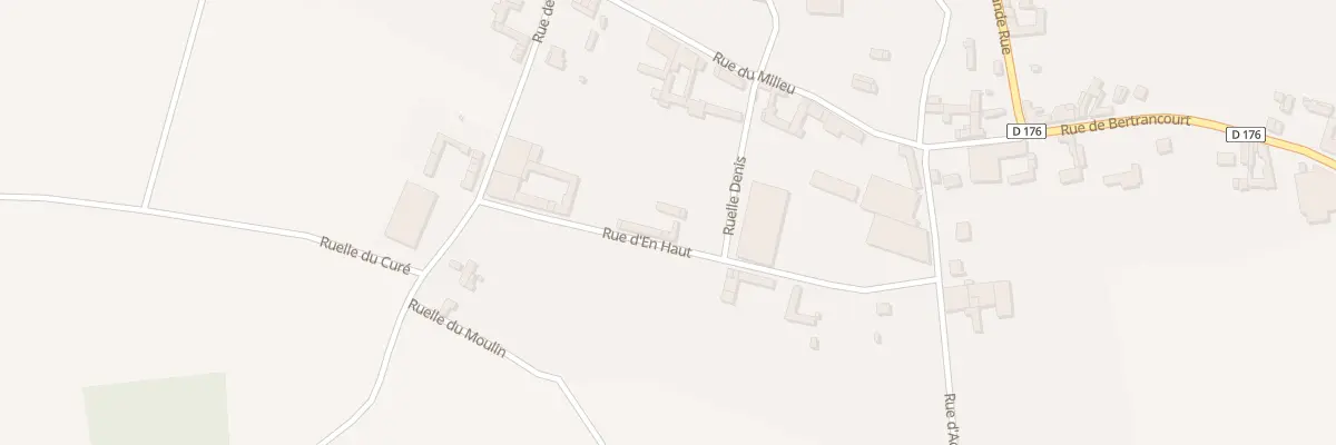 Plan du 3 Rue d’En Haut à Bus-lès-Artois