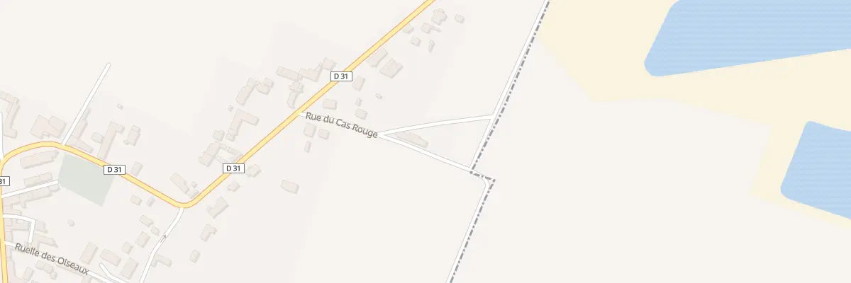 Plan du 6 Rue du Cas Rouge à Lorcy