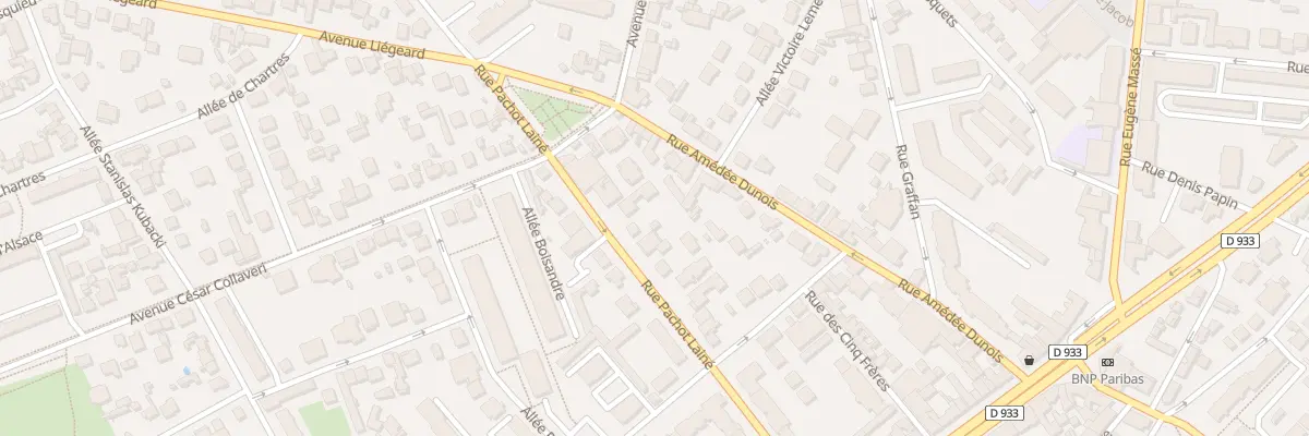 Plan du 34 Rue Pachot Lainé à Livry-Gargan