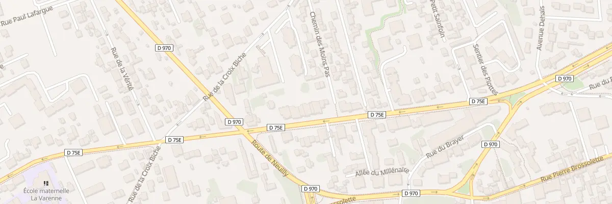 Plan du 13 Bd Souchet à Noisy-le-Grand