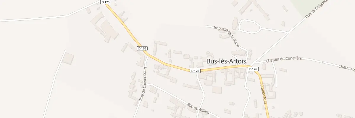 Plan du 12 Rue d’Authie à Bus-lès-Artois