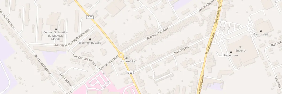 Plan du 130 Av Jean Bart à Hazebrouck