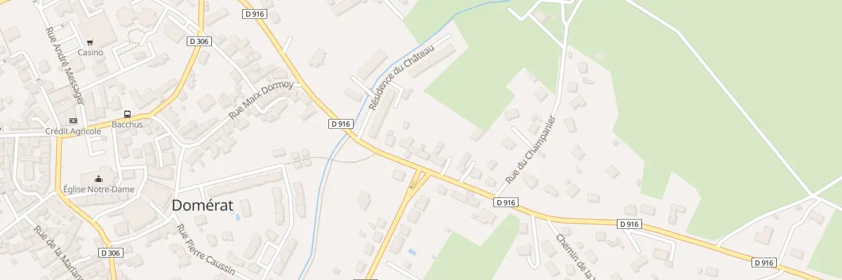 Plan du 57 Rue Marx Dormoy à Domérat