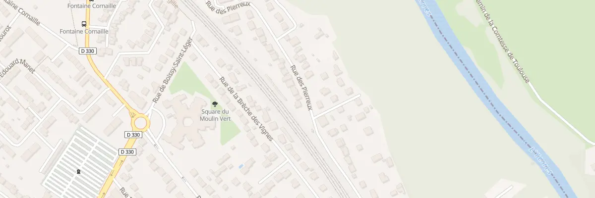 Plan du 3 Rue des Pierreux à Quincy-sous-Sénart