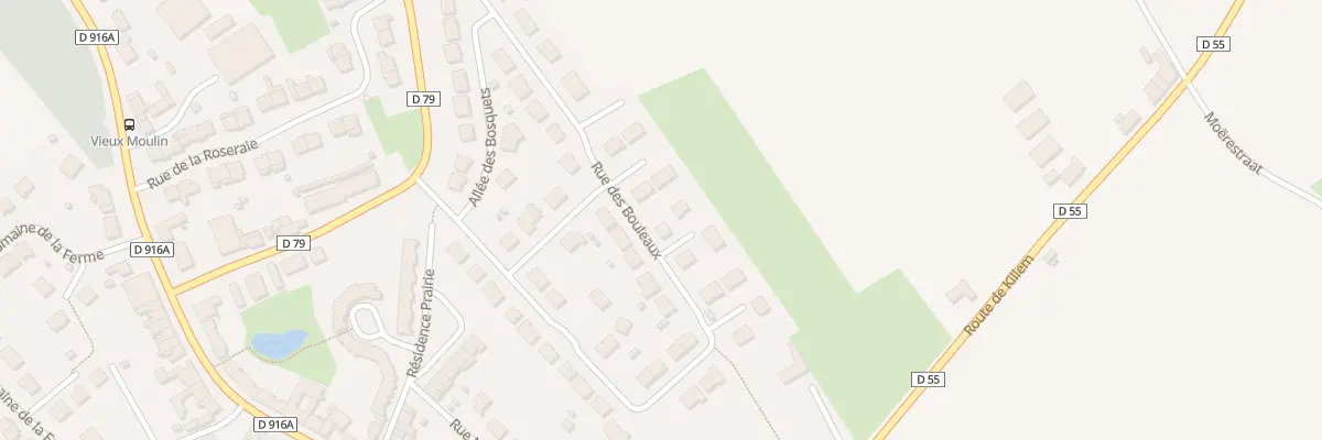Plan du 14A Rue des Bouleaux à Rexpoëde