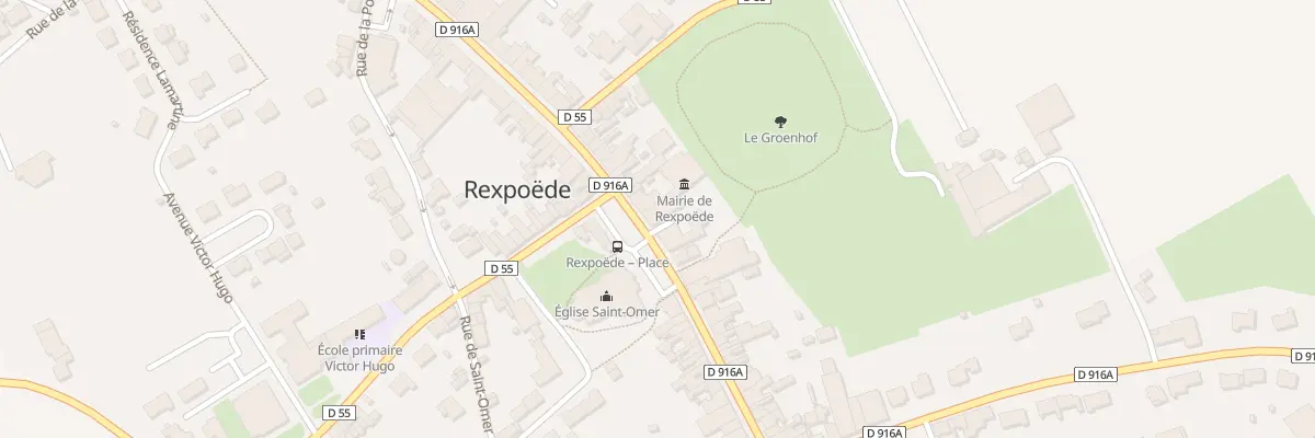 Plan du 6 Pl de la Mairie à Rexpoëde