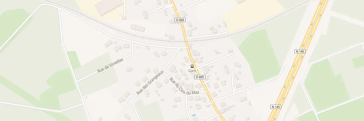 Plan du 61 Rue de la République à Domérat
