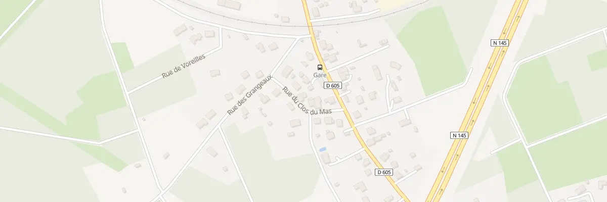 Plan du 6 Rue du Clos du Mas à Domérat