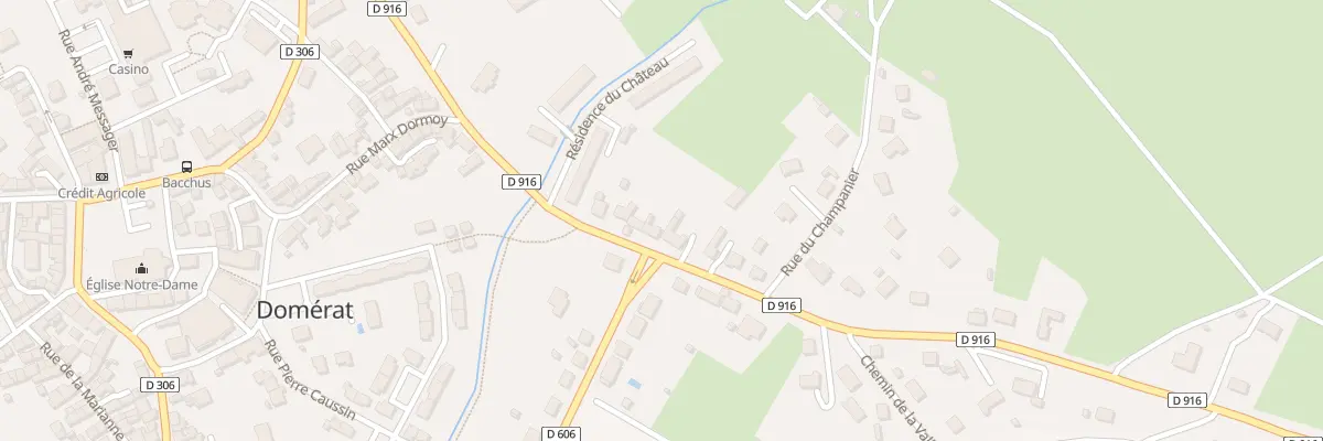 Plan du 59 Rue Marx Dormoy à Domérat