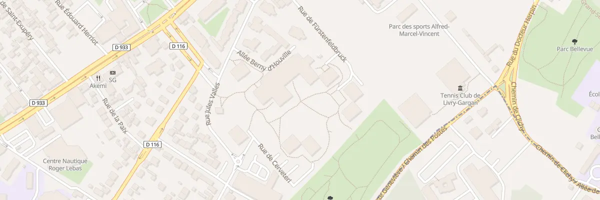 Plan du 1 Rue de Cerveteri à Livry-Gargan