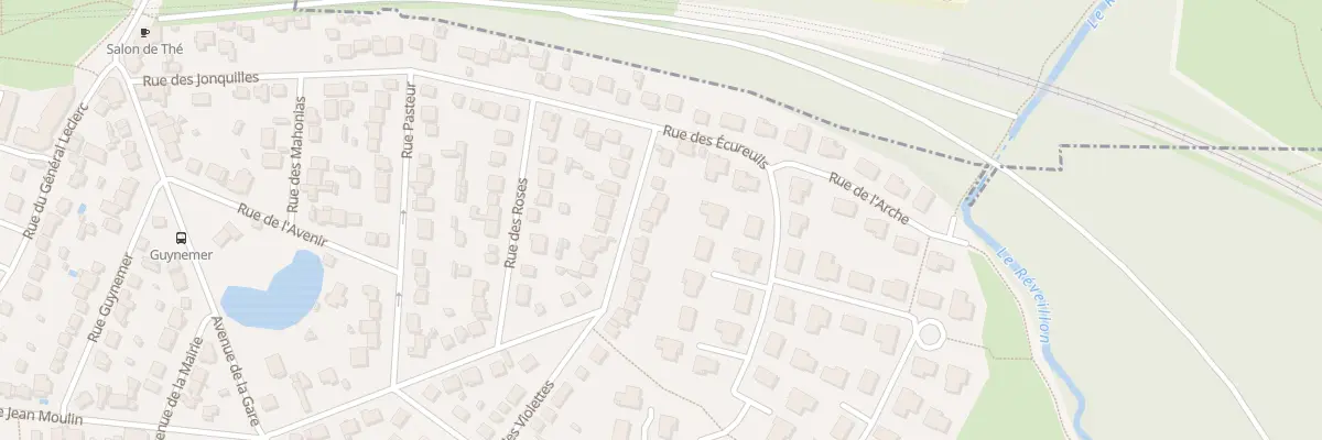 Plan du 44T Rue des Violettes à Villecresnes