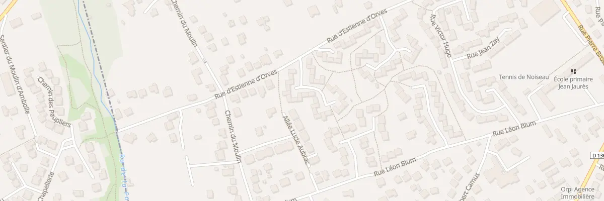 Plan du 5 Rue Charles Gounod à Noiseau