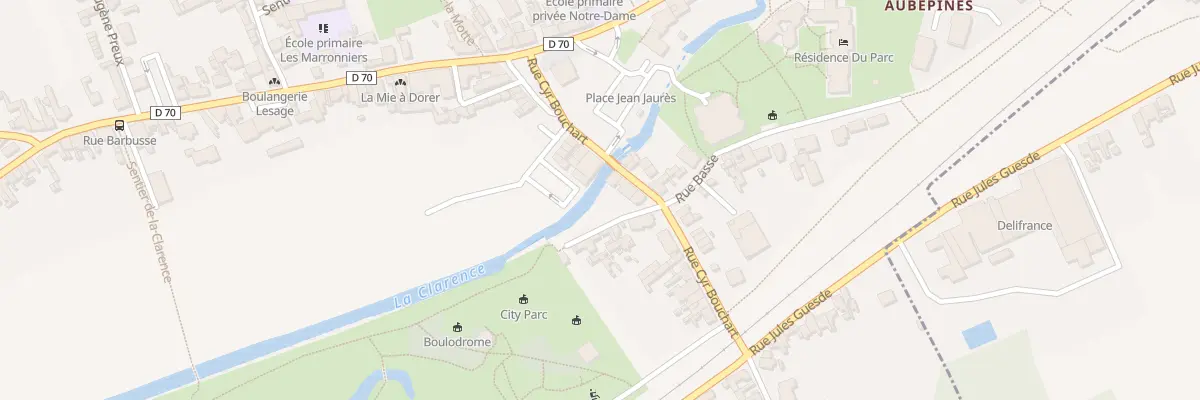 Plan du 26 Rue Cyr Bouchart à Lapugnoy
