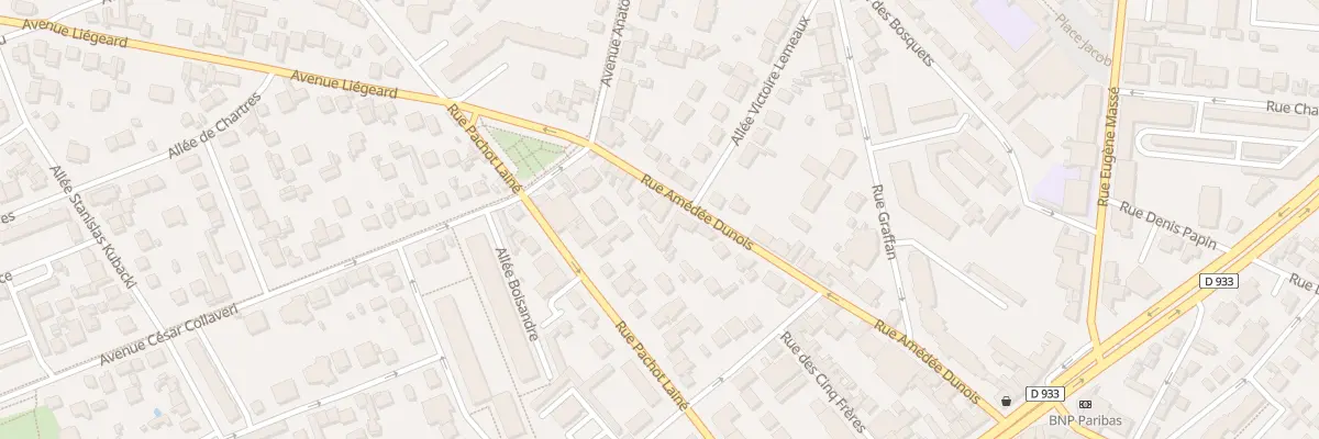 Plan du 33 Rue Amédée Dunois à Livry-Gargan