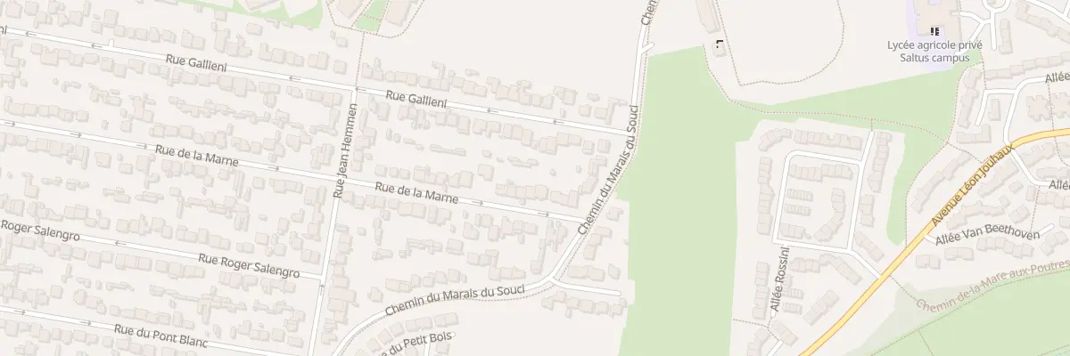 Plan du 85 Rue de la Marne à Sevran