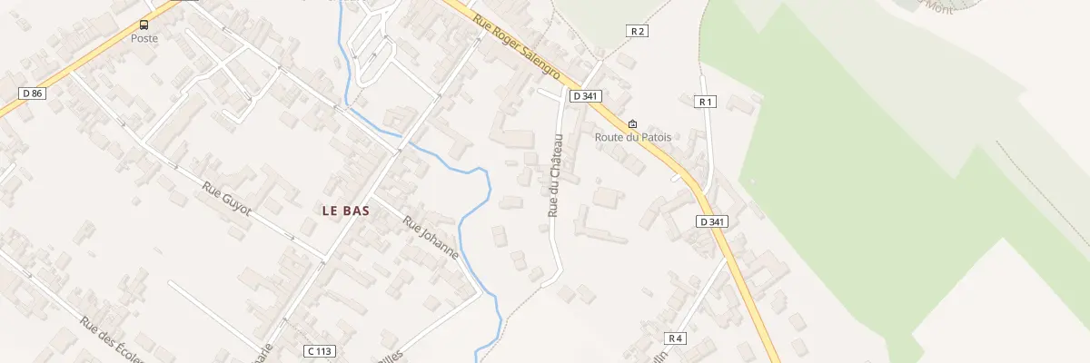 Plan du 76 Rue du Chateau à Houdain