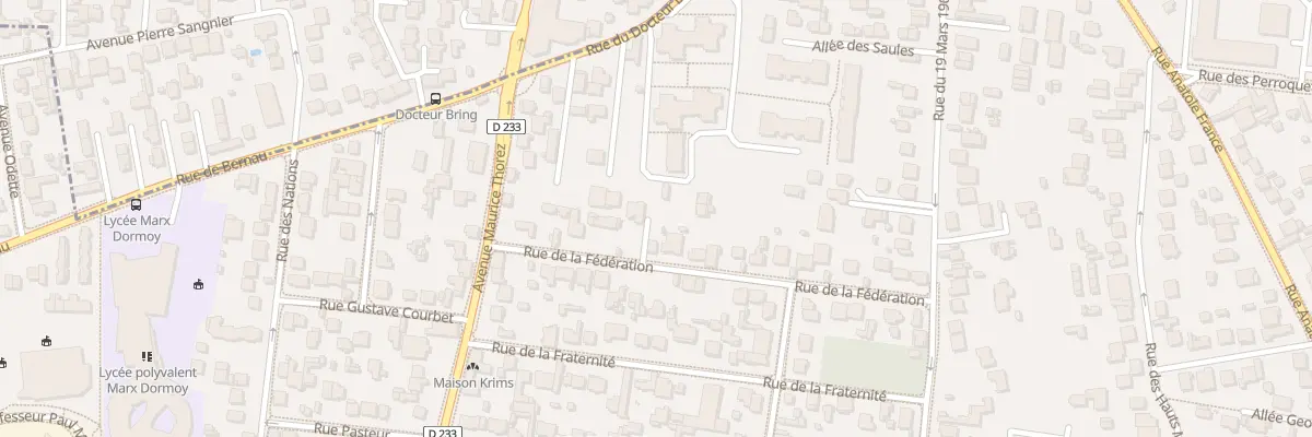 Plan du 11 Rue de la Fédération à Champigny-sur-Marne