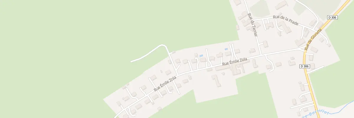 Plan du 165 Rue Emile Zola à Domérat
