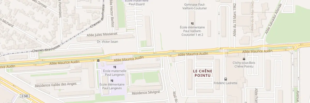Plan du 9001 Res Stamu 2 à Clichy-sous-Bois