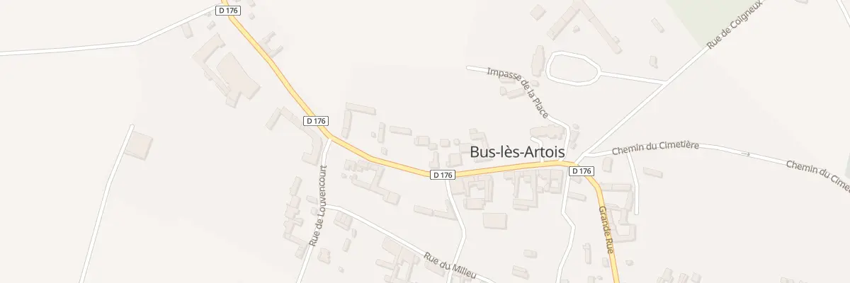 Plan du 10 Rue d’Authie à Bus-lès-Artois