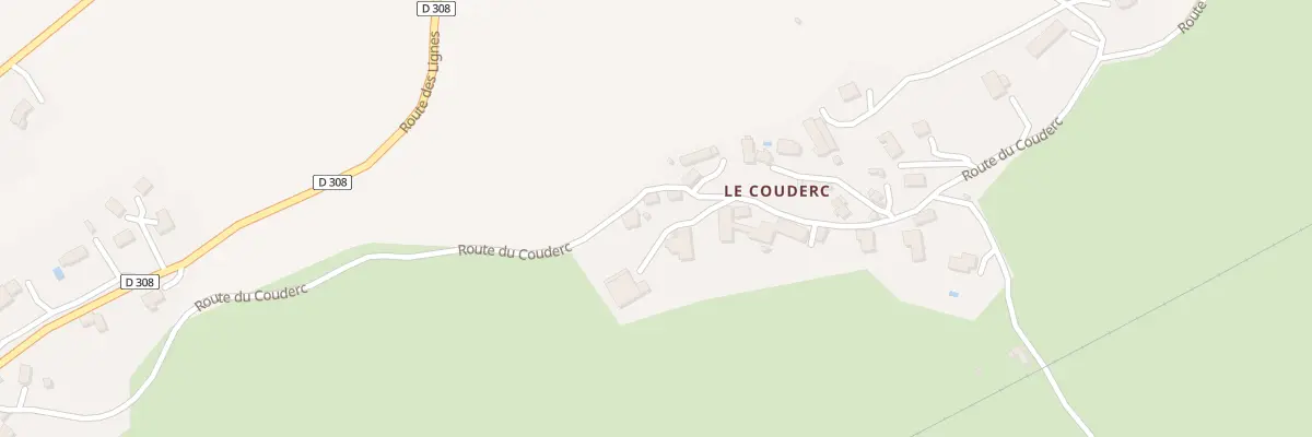 Plan du 5075 Le Couderc à Yolet