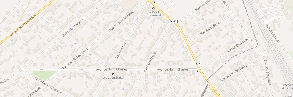 Plan du 16 Rue Guy Mocquet à Quincy-sous-Sénart