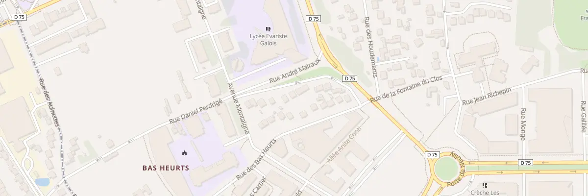 Plan du 64 Rue Daniel Perdrige à Noisy-le-Grand