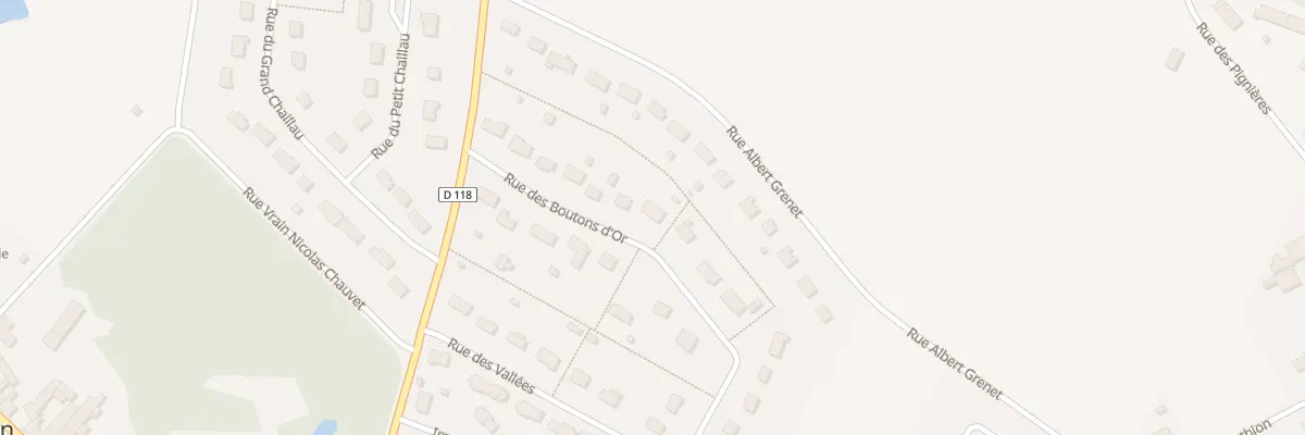 Plan du 140 Rue des Boutons d’Or à Ladon