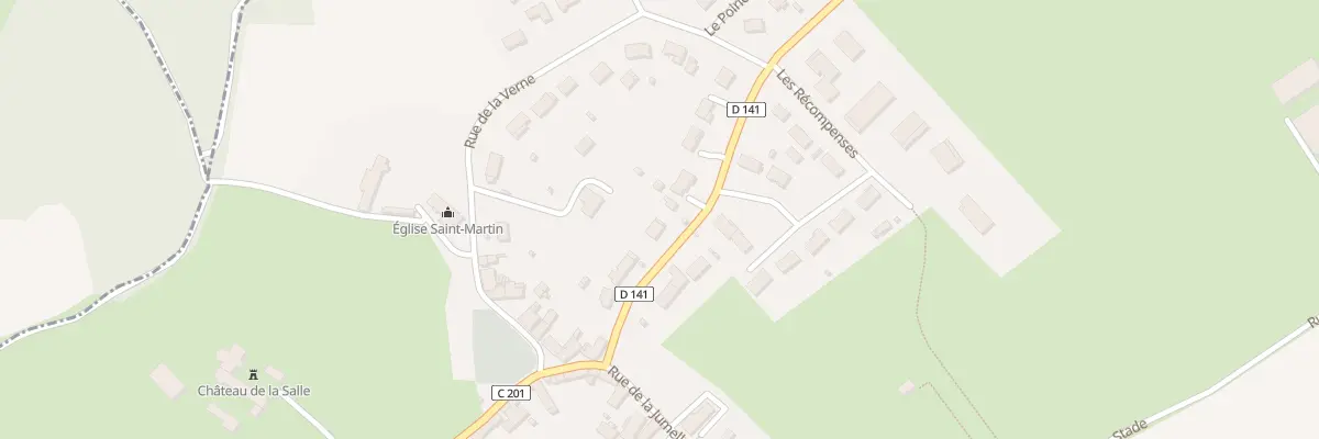 Plan du 9 Rue de la Gauderie à Colombiers