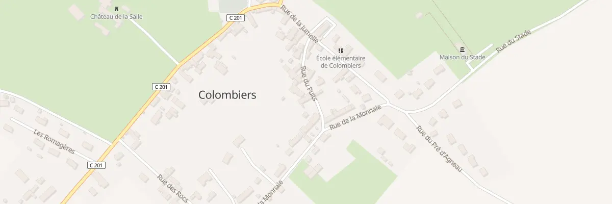 Plan du 18 Rue du Puits à Colombiers