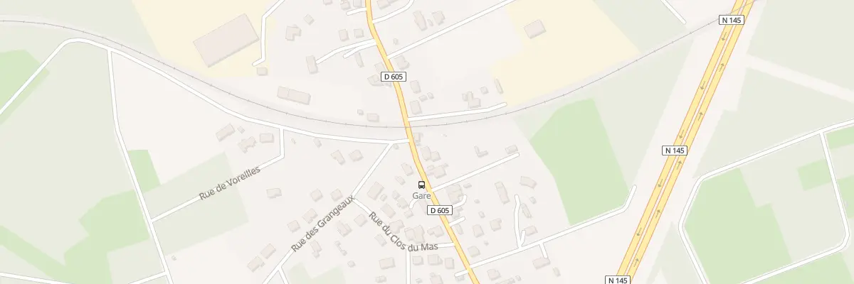 Plan du 62 Rue de la République à Domérat