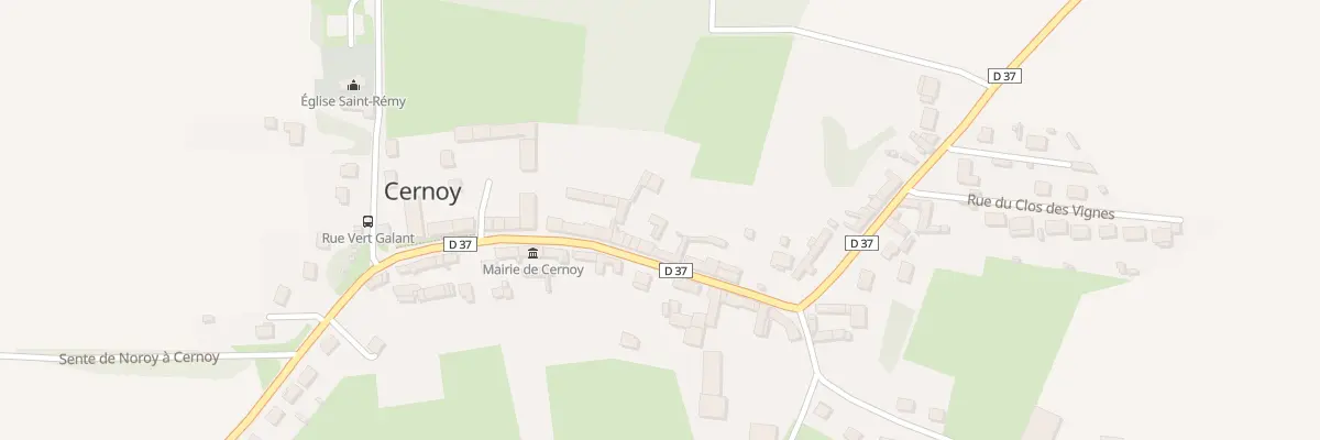 Plan du 79 Rue Saint-rémy à Cernoy