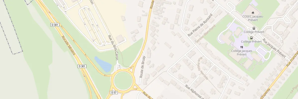 Plan du 708 Rue de Bruay à Houdain