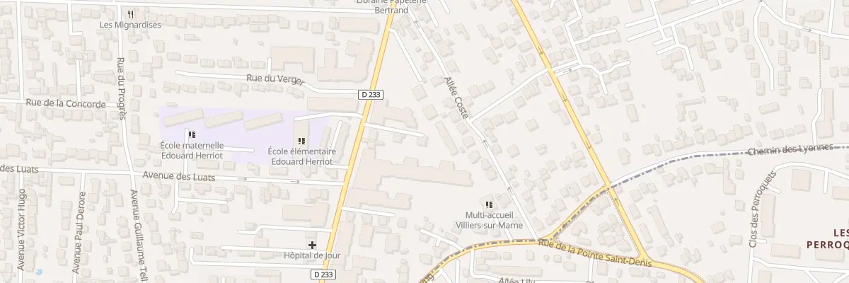 Plan du 27 Rue du Général Leclerc à Villiers-sur-Marne