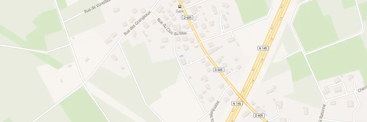 Plan du 51 Rue de la République à Domérat