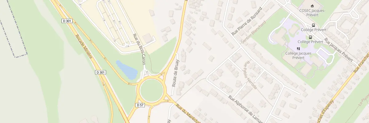 Plan du 690 Rue de Bruay à Houdain