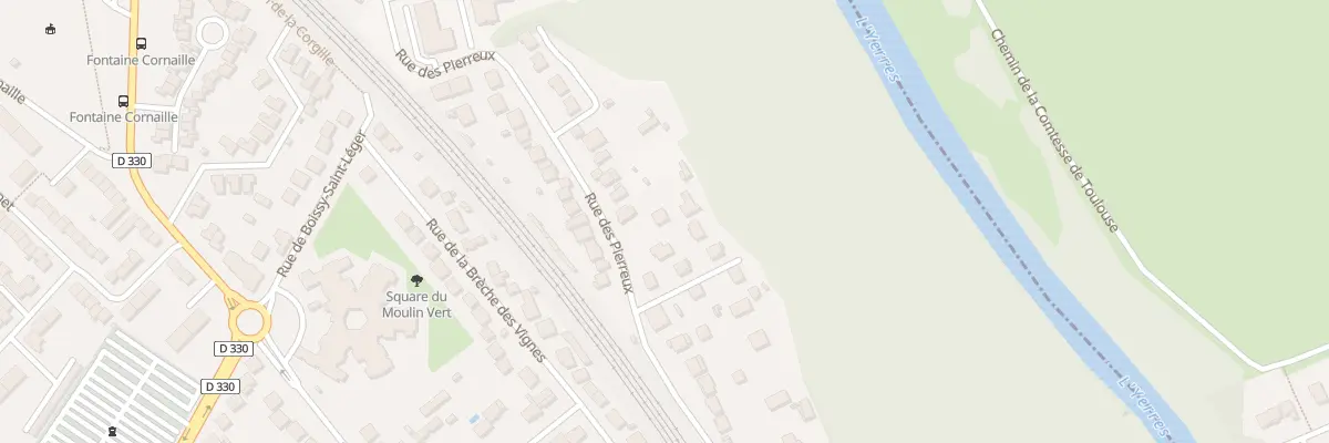 Plan du 56 Rue des Pierreux à Quincy-sous-Sénart